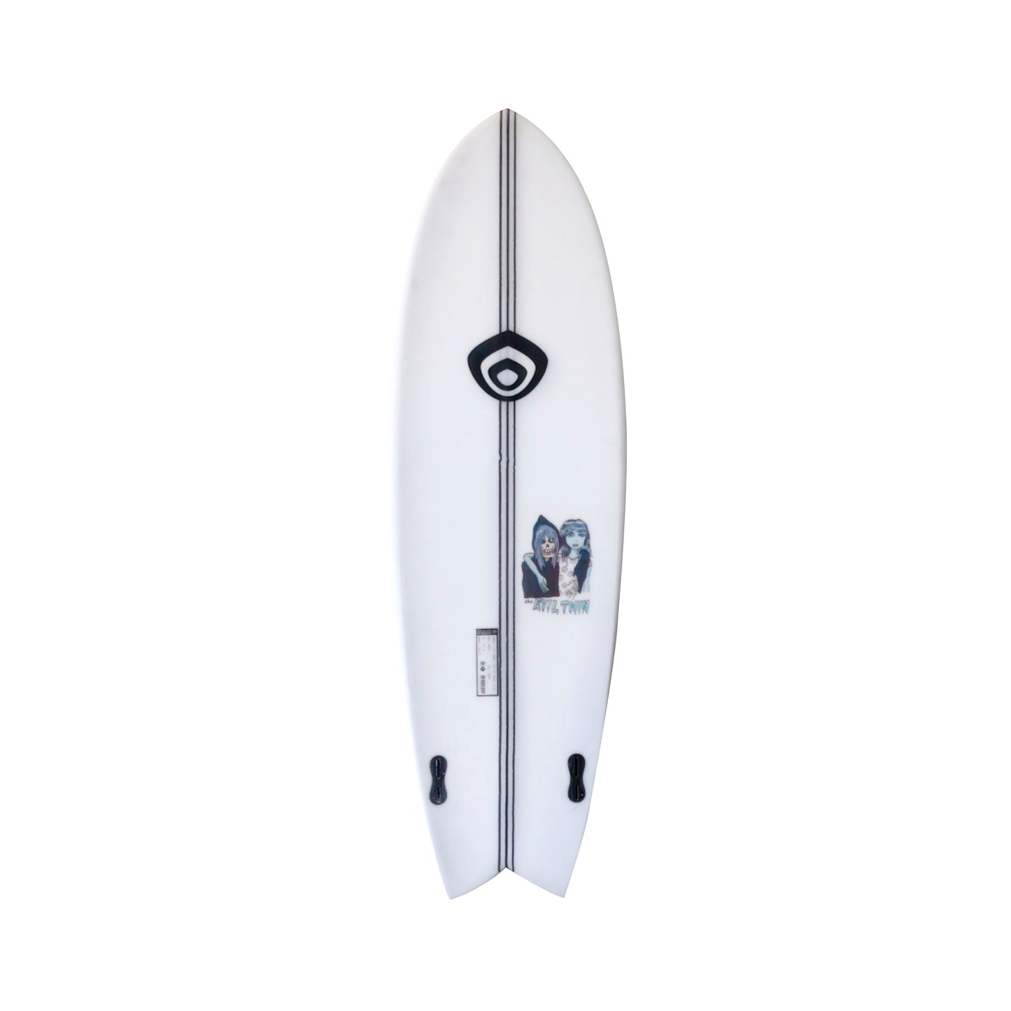 Quiver Evil Twin 5´8 (34 Litros) - 2 Quillas