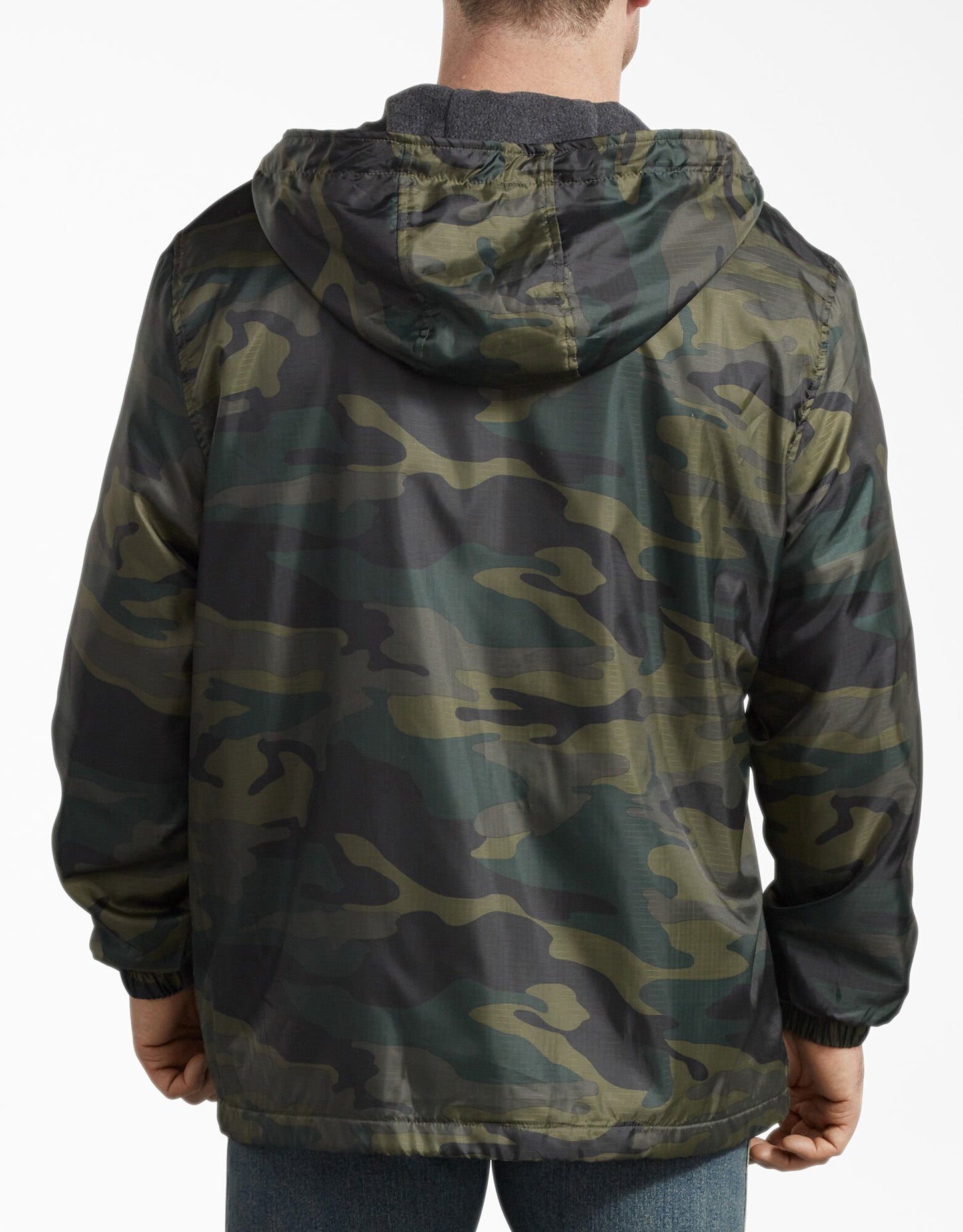 Casaca Nylon Fleece Camo