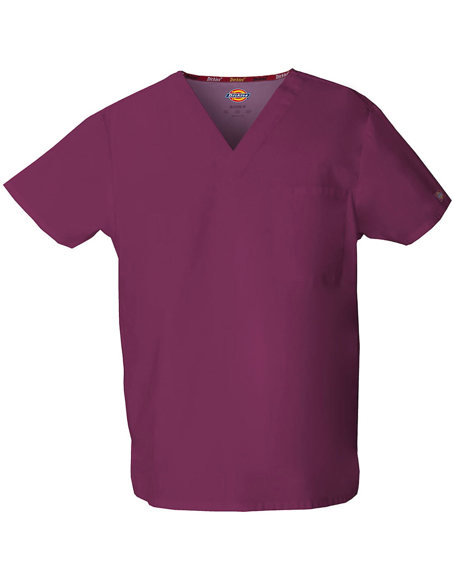 Camisa médica unisex EDS Signature con cuello en V