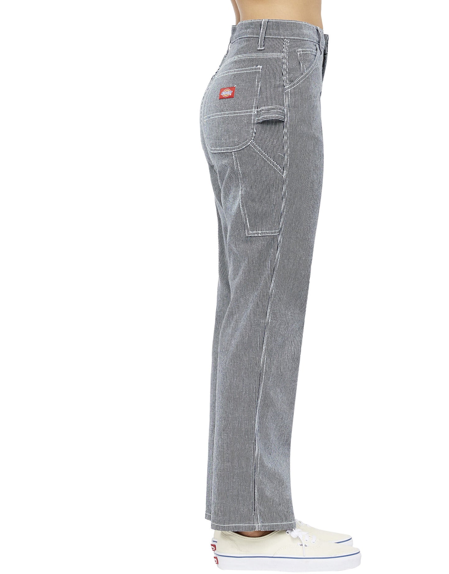 Pantalón Carpintero Railroad Striped Relaxed Fit Dickies Girl Junior