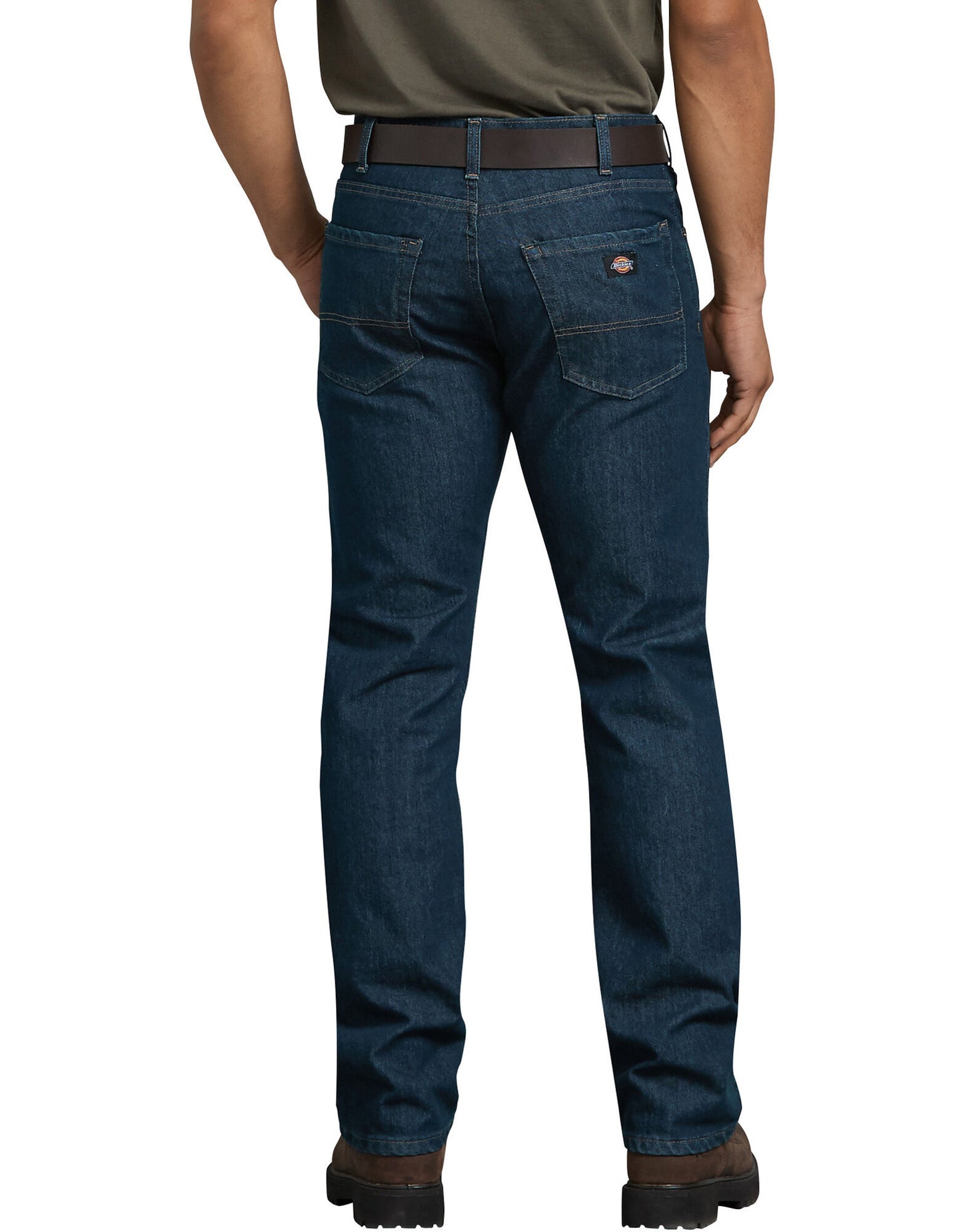 Jeans Flex Regular Fit Straight Leg 5 Pocket Tough Max Denin
