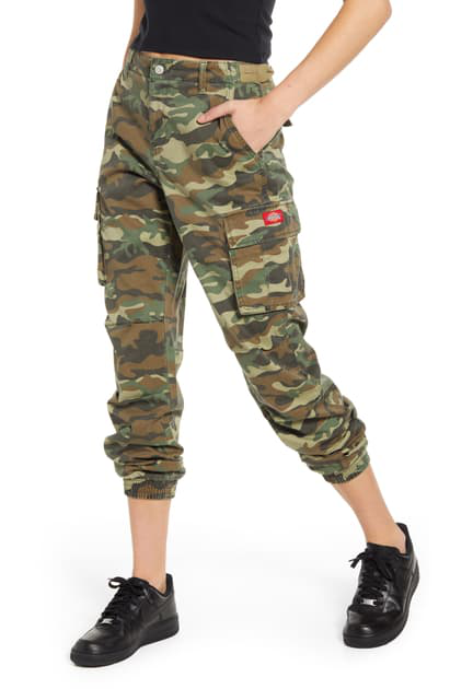 Dickies slash pocket olive cargo jogger pants hotsell