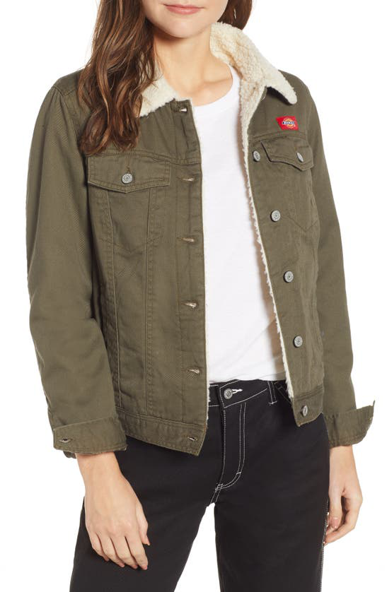 Casaca Denim Sherpa Lined Dickies Girl Junior