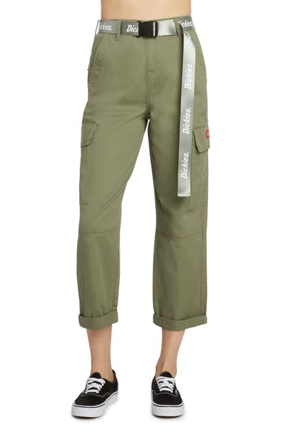 Pantalón Cargo Cropped Belted Dickies Girl Junior