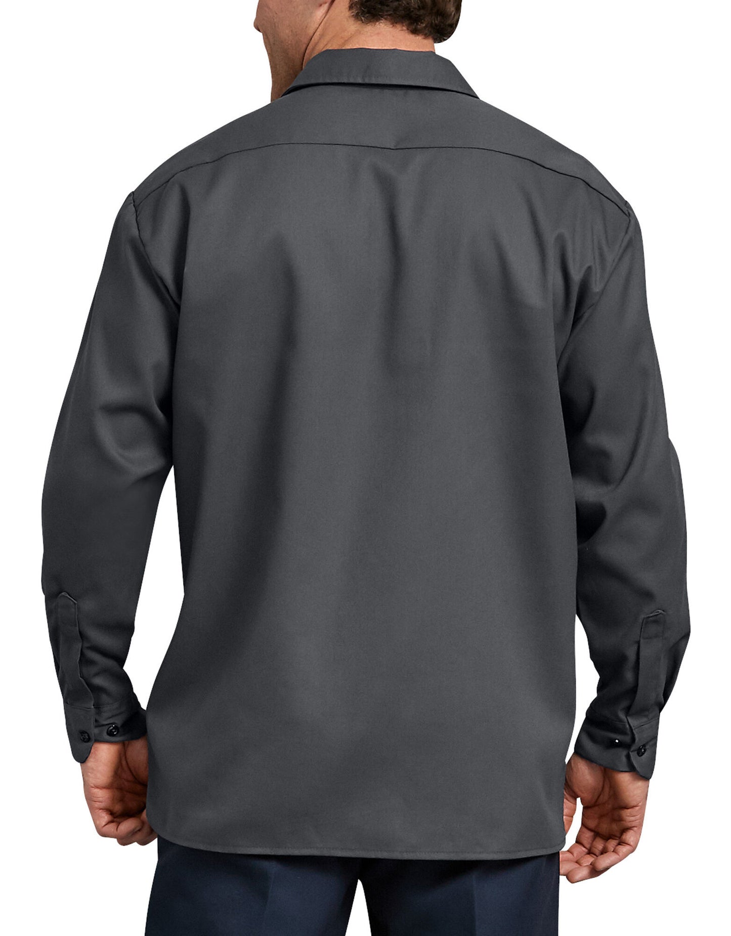 FLEX Relaxed Fit Long Sleeve Twill Work Shirt