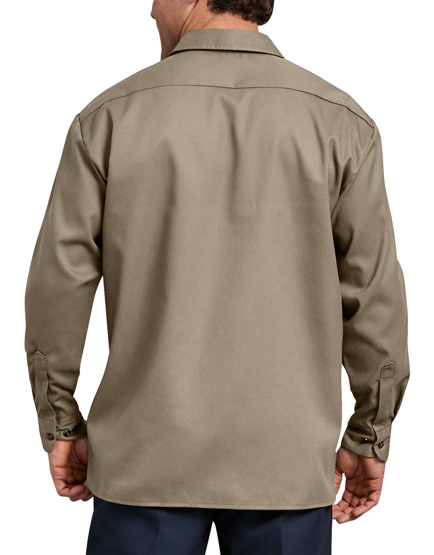 FLEX Relaxed Fit Long Sleeve Twill Work Shirt