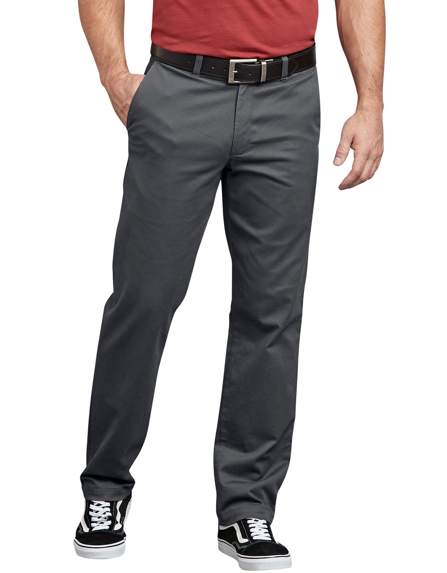 Dickies X-Series Active Waist Slim Tapered Fit Washed Chino Pants