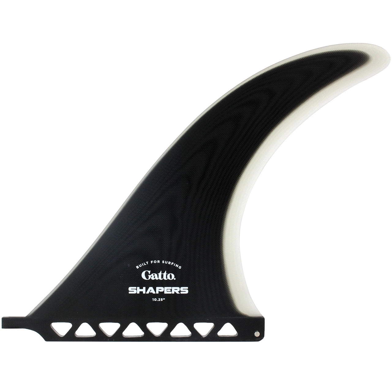 10.25" Gatto Box Fin - Negro