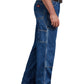 Relaxed Fit Double Knee Carpenter Denim Jeans
