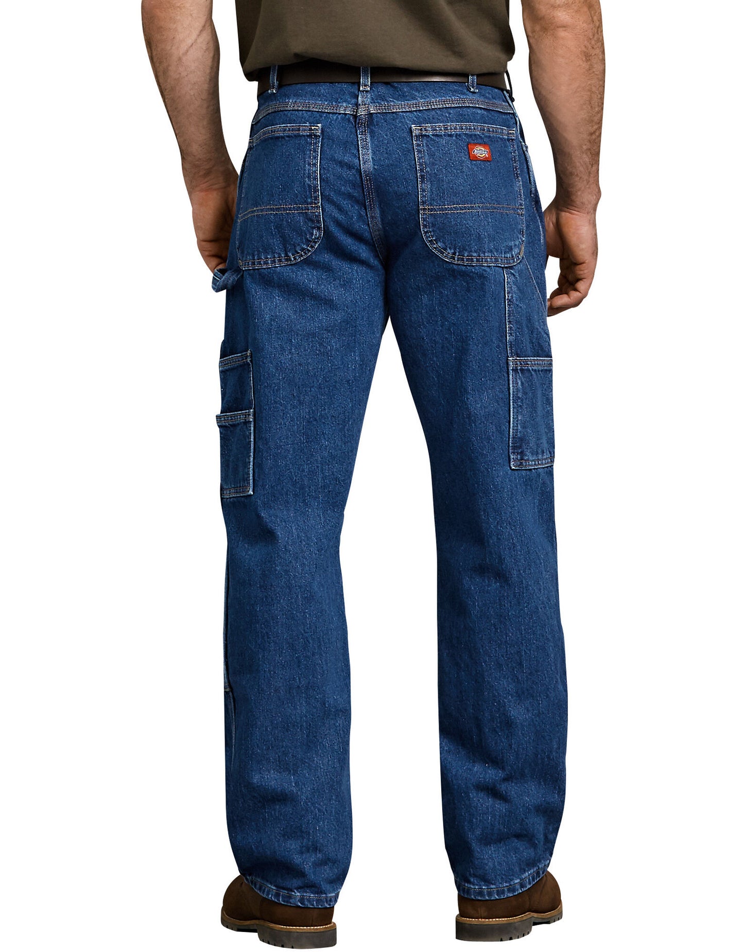 Relaxed Fit Double Knee Carpenter Denim Jeans