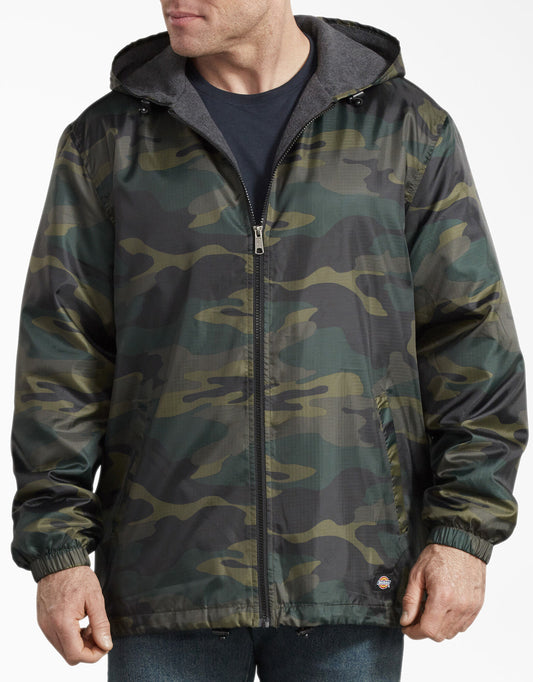 Casaca Nylon Fleece Camo