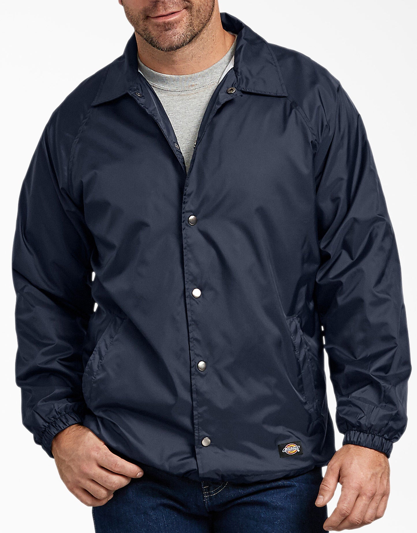 Casaca Snap Front Nylon