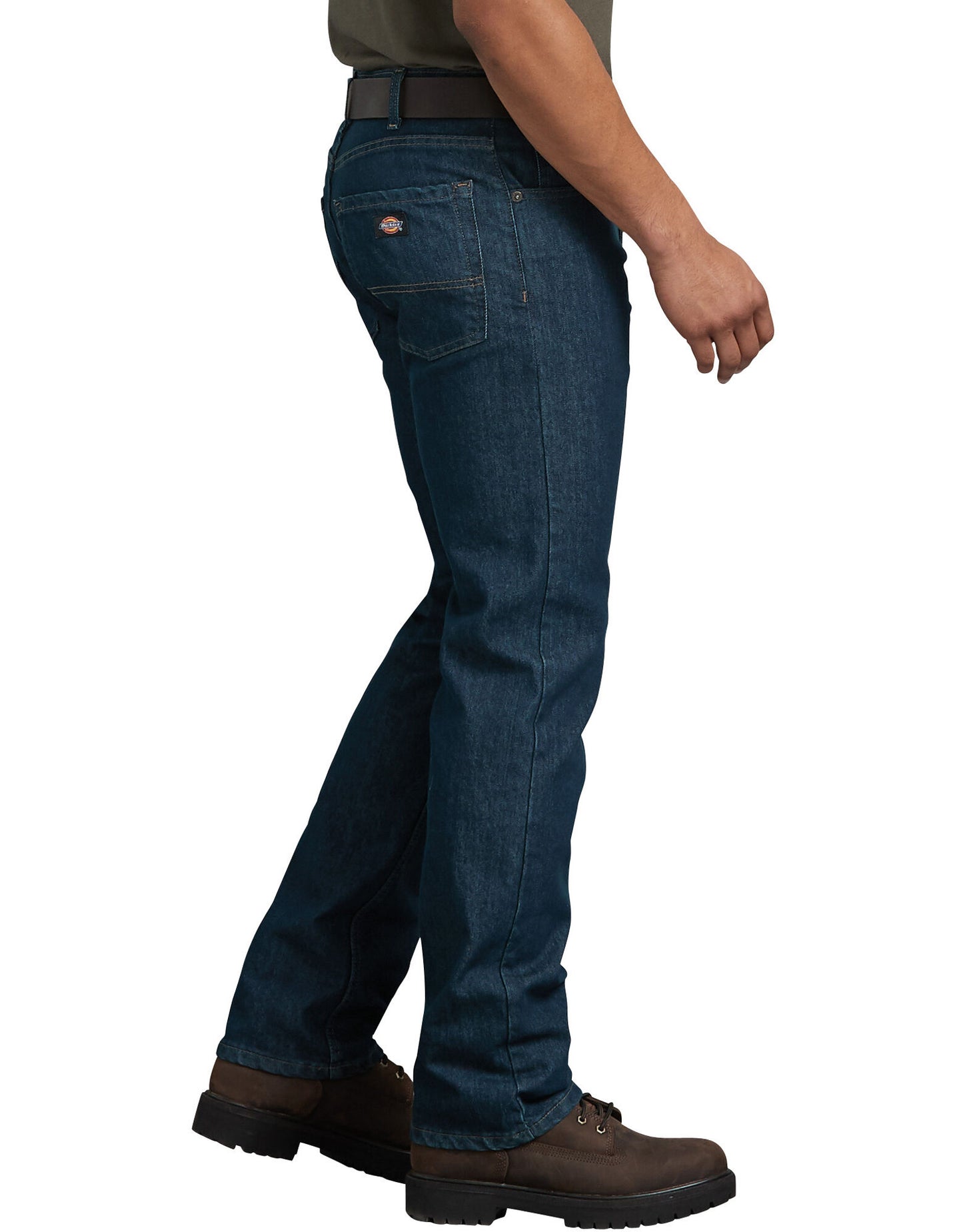 Jeans Flex Regular Fit Straight Leg 5 Pocket Tough Max Denin