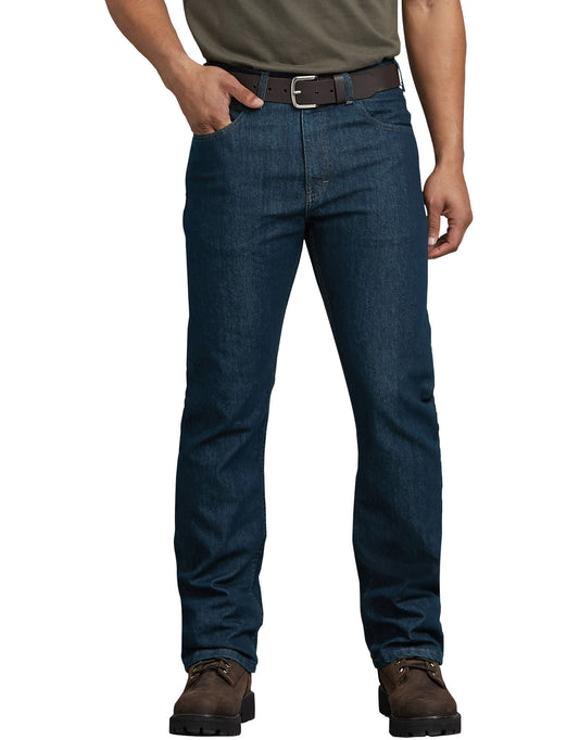 Jeans Flex Regular Fit Straight Leg 5 Pocket Tough Max Denin