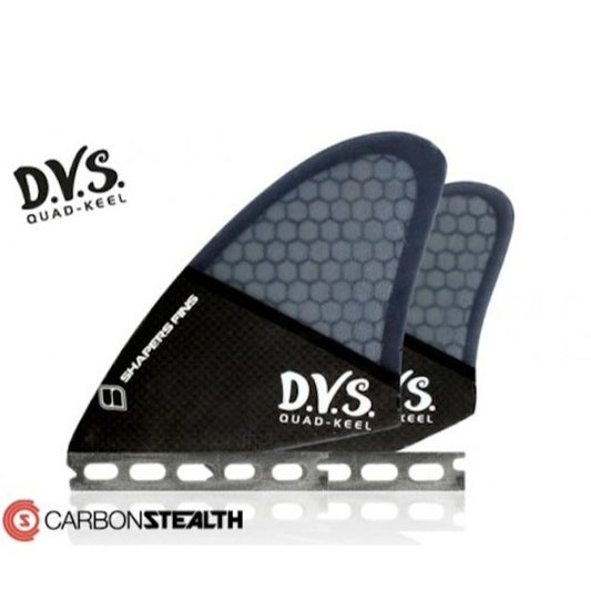 Juego de 4 Quillas Carbon Flare Dvs Quad Keel (Futures)