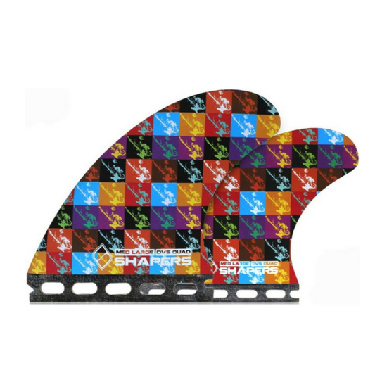 Juego de 4 Quillas Collection Series Dvs-Dick Van Straale (Futures) - Medium Large