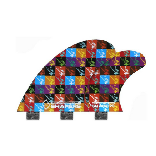 Juego de 4 Quillas Collection Series Dvs-Dick Van Straale (FCS) - Medium Large