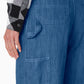 Overall Stonewashed Medium Blue