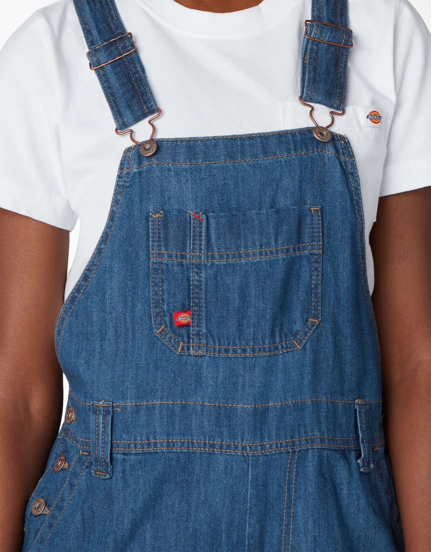 Overall Stonewashed Medium Blue