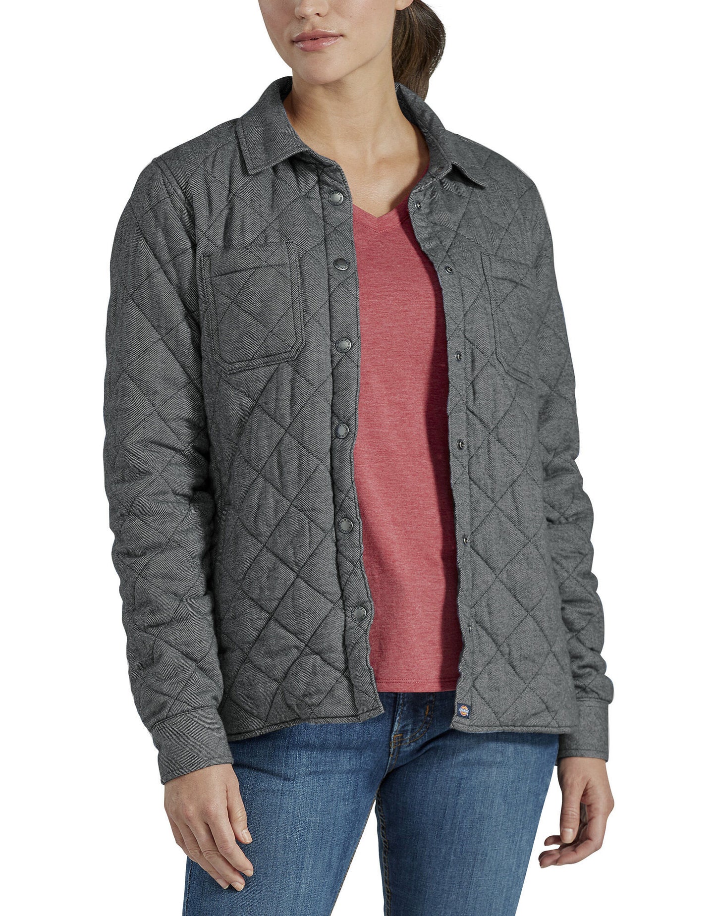 Casaca Quilted Shirt Mujer