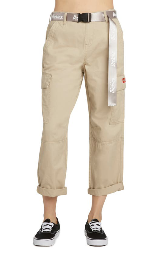 Pantalón Cargo Cropped Belted Dickies Girl Junior