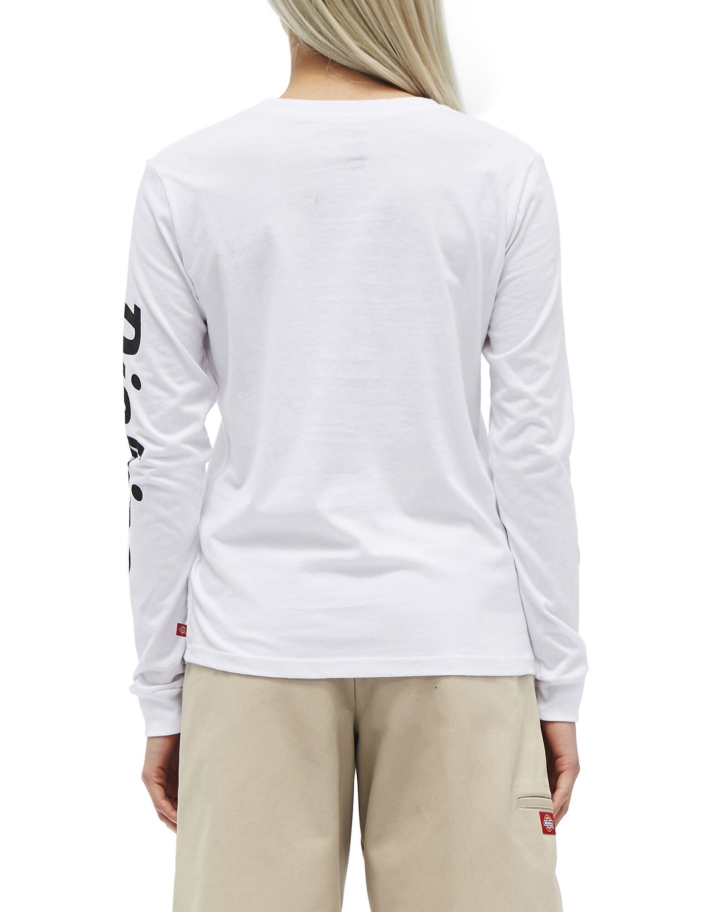 T-Shirt Logo Manga Larga Dickies Girl Junior