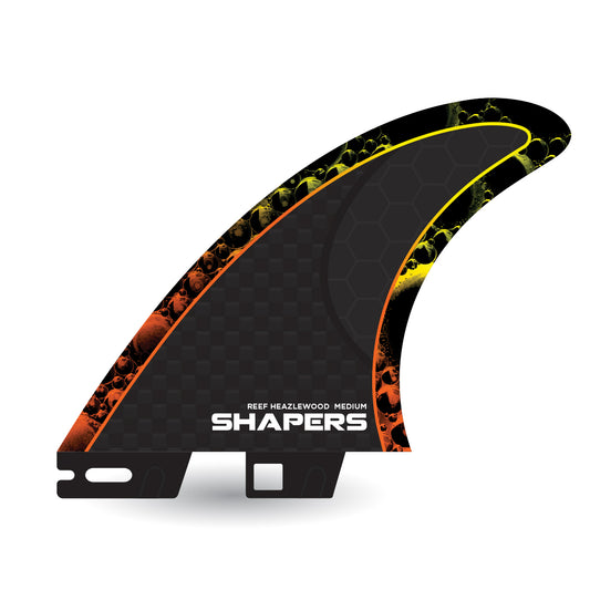 Juego de 3 Quillas Reef Heazlewood CarbonStealth (FCS II) - Medium