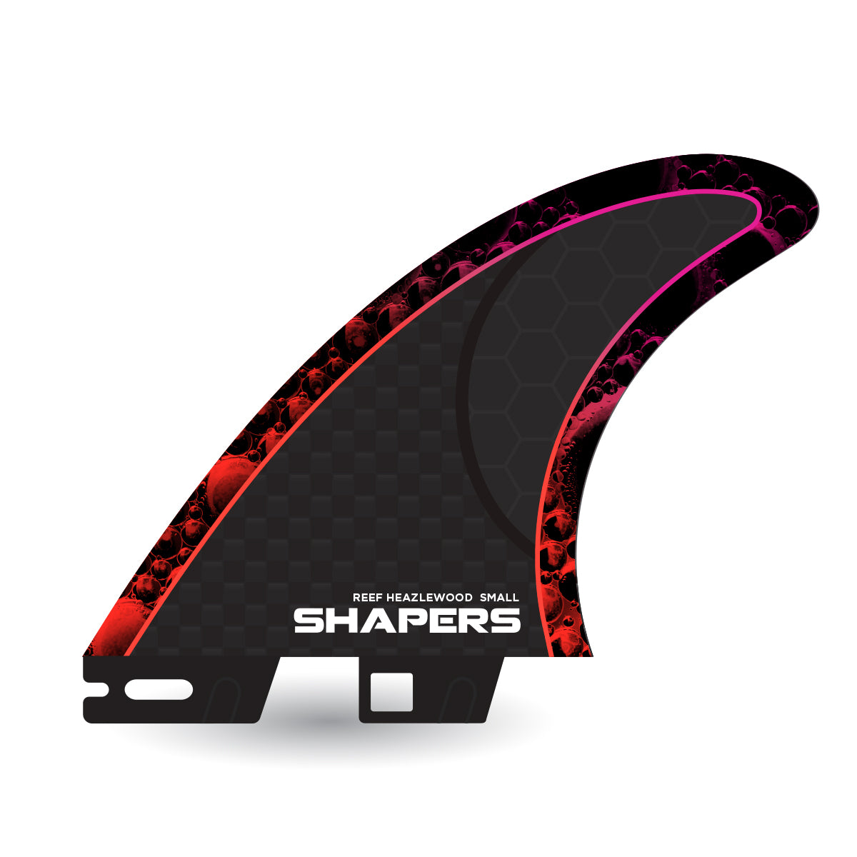 Juego de 3 Quillas Reef Heazlewood CarbonStealth (FCS II) - Small