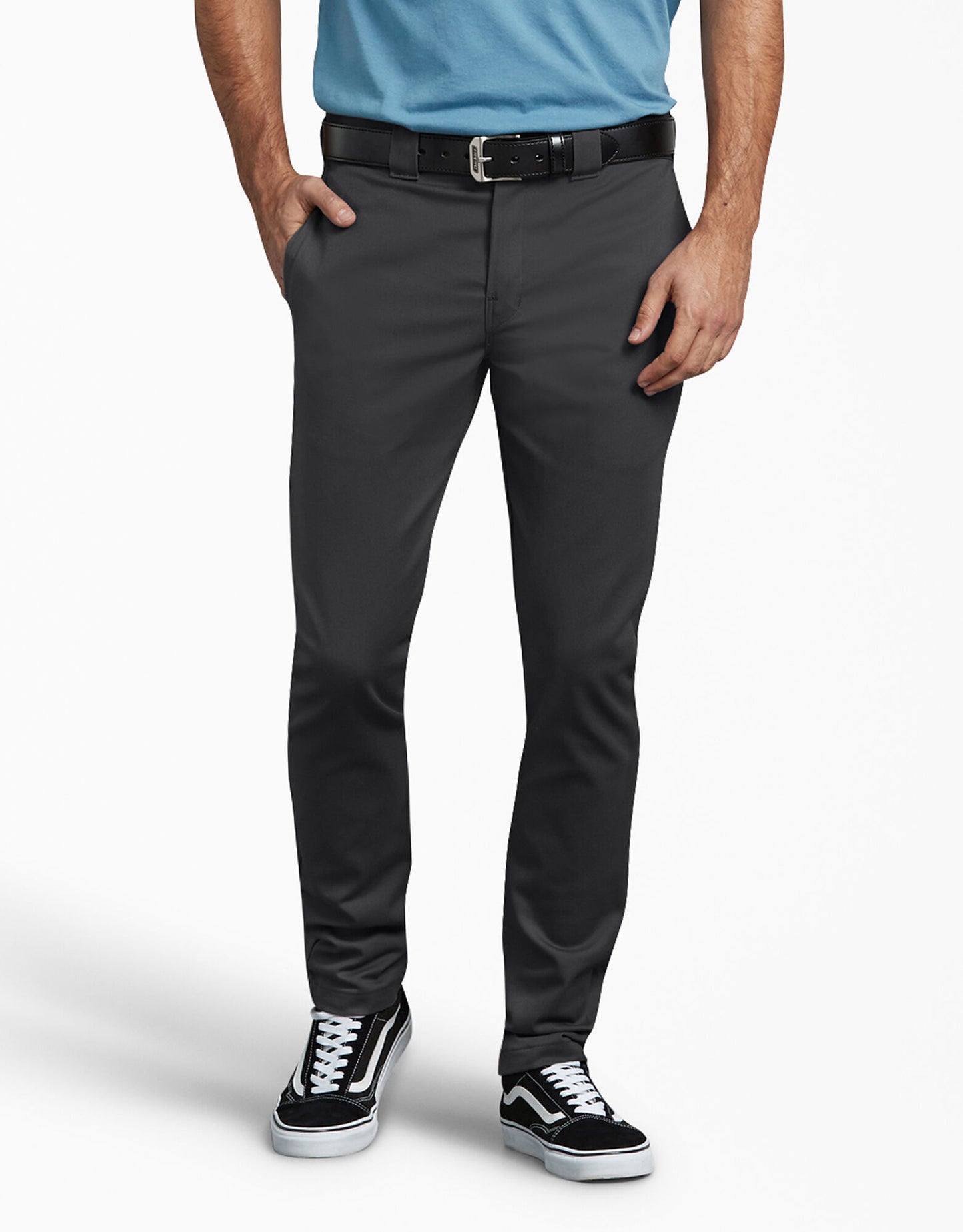 FLEX Slim Fit Skinny Leg Twill Work Pants