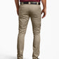 FLEX Skinny Fit Straight Leg Double Knee Work Pants