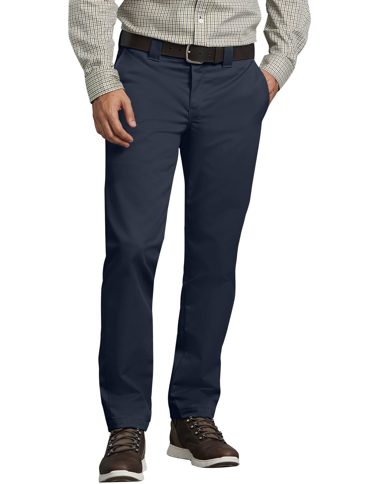 Slim Fit Tapered Leg Ring Spun Work Pants