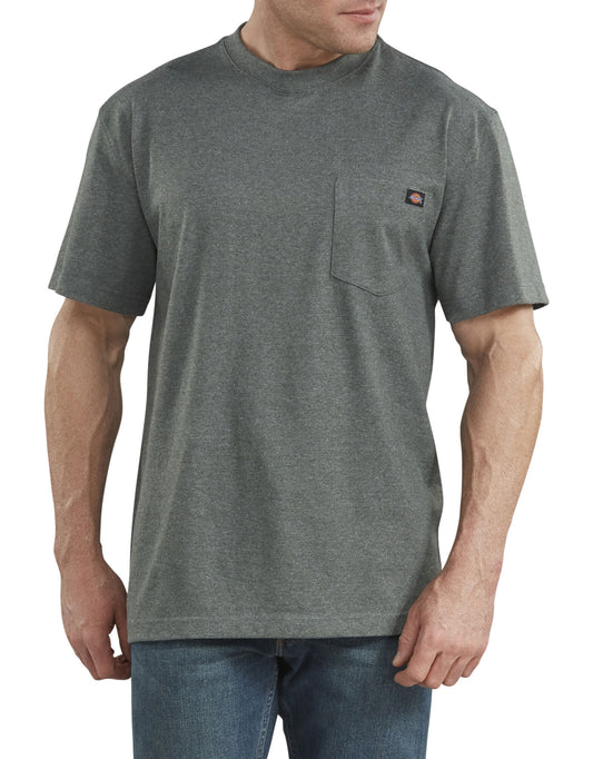 T-Shirt Heavyweight Heathered Manga Corta