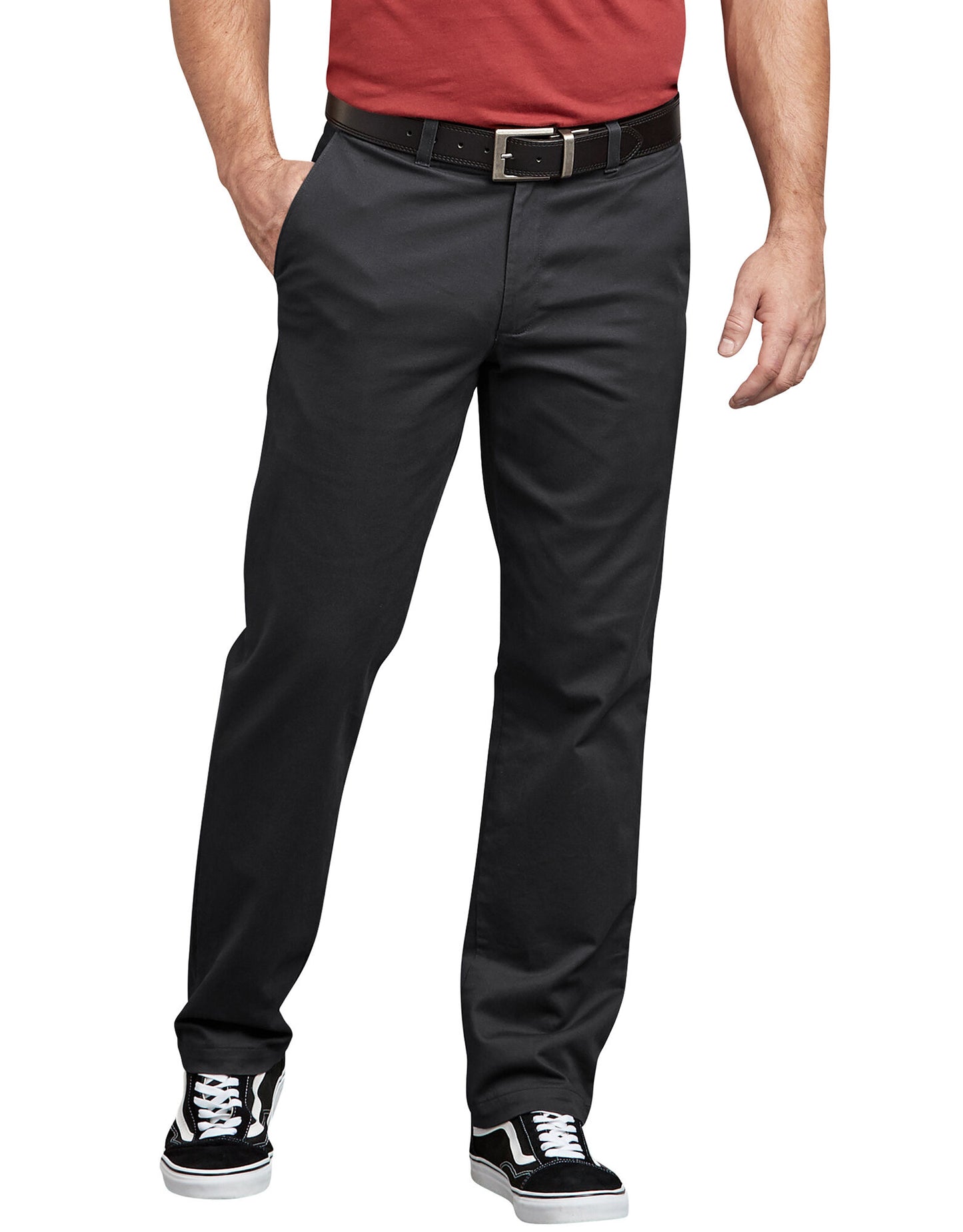 Dickies X-Series Active Waist Slim Tapered Fit Washed Chino Pants