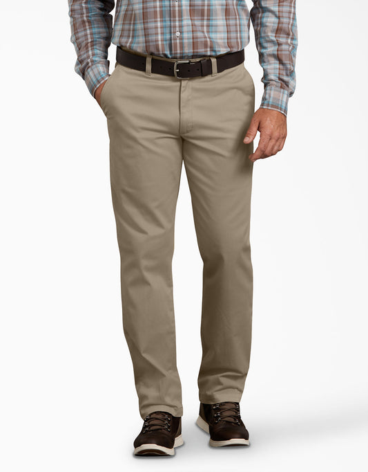 Dickies X-Series Active Waist Regular Tapered Fit Washed Chino Pants