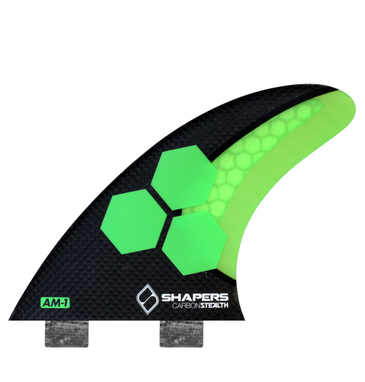 Juego de 3 Quillas Carbon Stealth AM1 Al Merrick  (FCS) - Medium