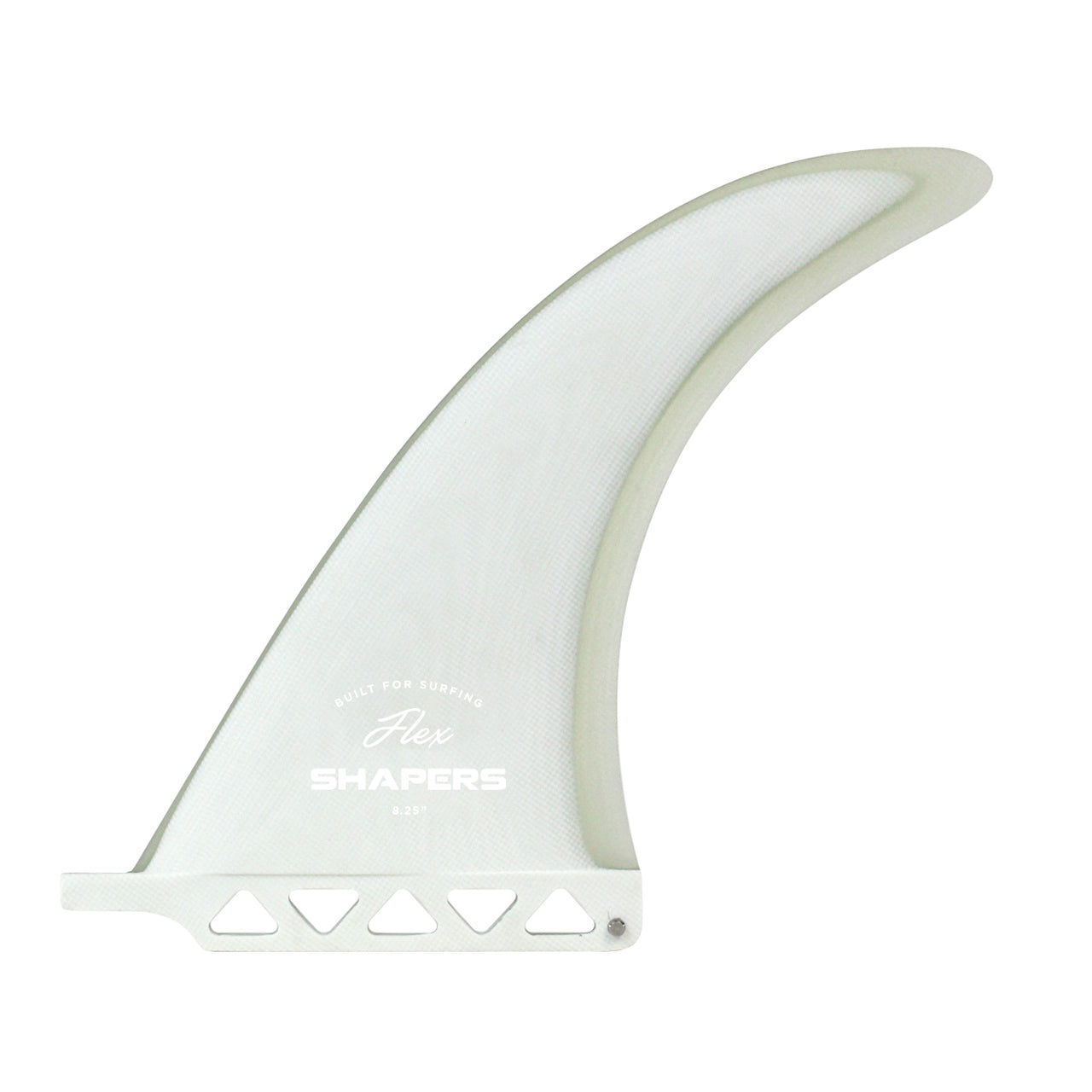 Serie Flex de 8.25" - Blanco transparente