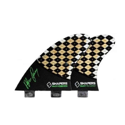Juego de 4 Quillas Carbon Flore Ap01 Asher Pacey  (FCS) - Small Medium