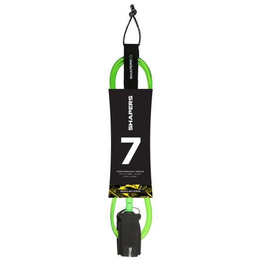 7ft Regular Leash - Verde