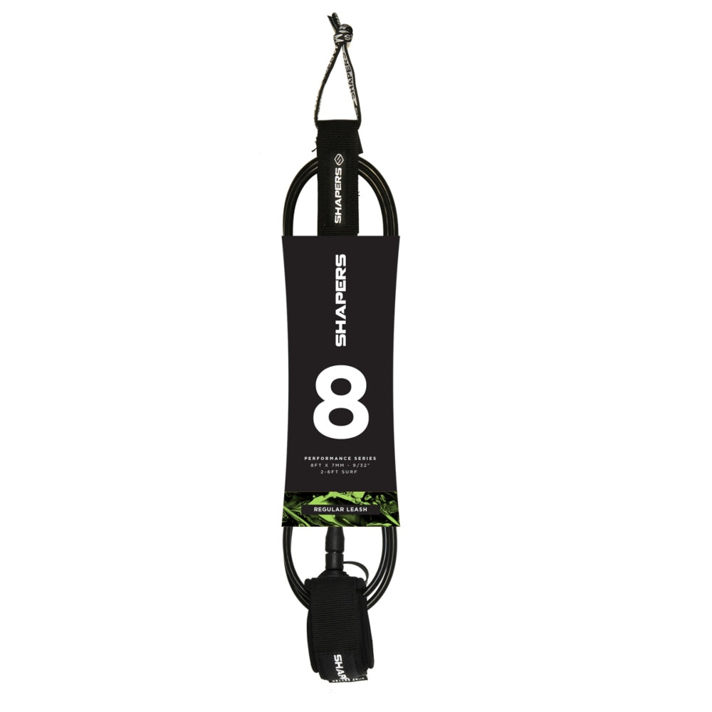 8ft Regular Leash - Negro