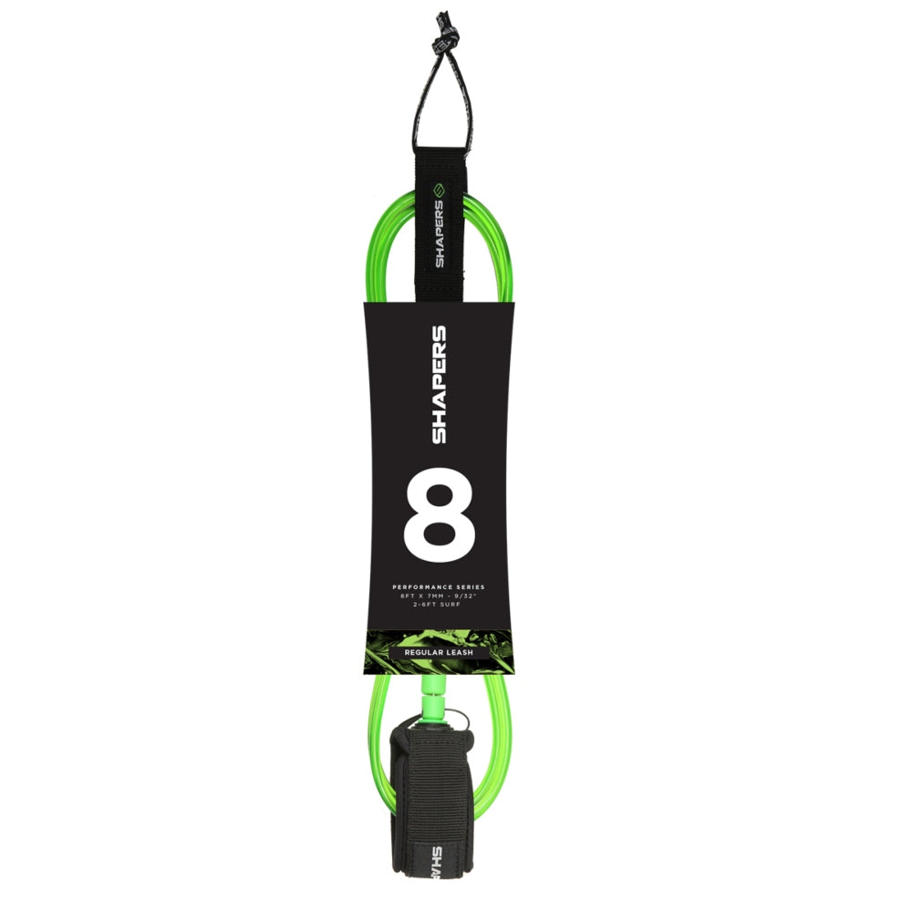 8ft Regular Leash - Verde