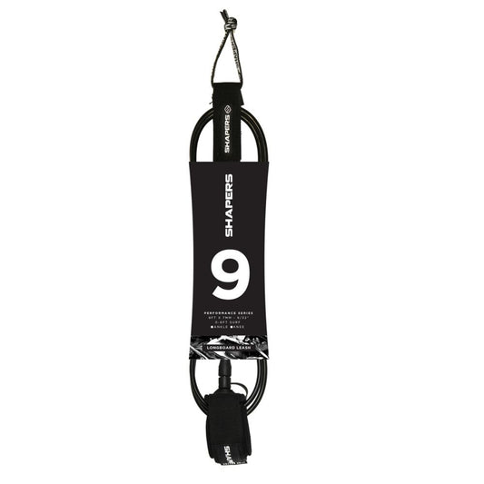 9Ft Longboard Leash Knee - Negro