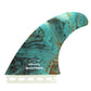 Juego de 2 Quillas Asher Pacey 5.59" Twin Fin (Futures) - Turquesa