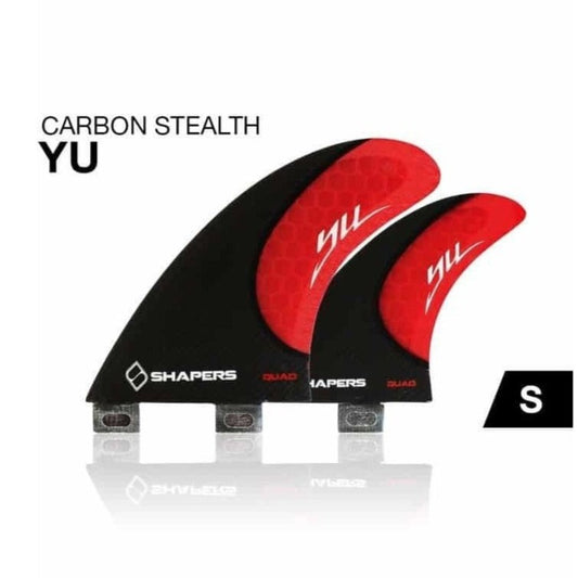 Juego de 4 Quillas Carbon Stealth YU (FCS) - Small